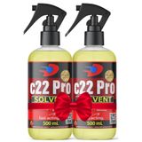 Dolar Kimya c22 Pro - Protez Saç Bant Sökücüsü Temizleyicisi - 2 x 500 mL (c22 Alkol Bazlı)