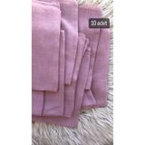 Dolce 10'lu Paket Dağıtmalık Pamuklu Yazma Eşarp 100x100cm 10x