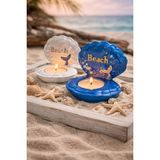 Dolce Beach Deniz Kabuğu Tealight Mumluk ( 2 Li Set ) - Renkli - 1 Adet