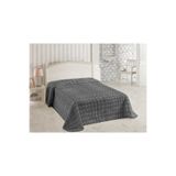 Dolce Bonita Home Wellsoft Accordıon Battaniye 200X220 Antrasit - Uyku Bandı Hediyeli