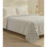 Dolce Bonita Home Wellsoft Square Battaniye 200X220 Bej - Uyku Bandı Hediyeli - 200 x 220 cm