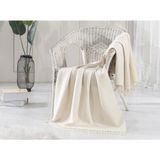 Dolce Bonita Home Yün Tv Battaniye 130X170 Nude - 130 x 170 cm - Krem