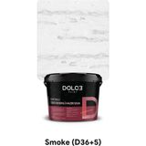 Dolce Boya Çizgi Desenli Hazır Sıva Silikonlu Su Itici Smoke 5 kg - Açık Gri