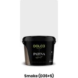 Dolce Boya Patina Effect Eskitme Boyası Antik Görünüm Smoke 7,5 kg - Açık Gri