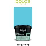 Dolce Boya Silikonlu Iç Cephe Boyası Silinebilir Mat Sky 20 kg - Gök Mavi