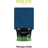 Dolce Boya Tane Dokulu Hazır Sıva Silikonlu Su Itici Midnight 25 kg - 1 Adet - Lacivert