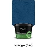 Dolce Boya Tane Dokulu Hazır Sıva Silikonlu Su Itici Midnight 5 kg - Lacivert