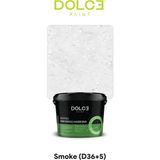 Dolce Boya Tane Dokulu Hazır Sıva Silikonlu Su Itici Smoke 5 kg - 1 Adet - Açık Gri