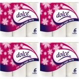 Dolce Çift Katlı 6 Adet Kağıt Havlu (4 adet)