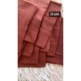 Dolce Flamlı 10'lu Paket Dağıtmalık Pamuklu Yazma Eşarp 100x100cm 10x
