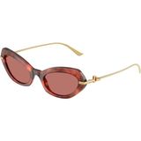 Dolce & Gabbana 0dg 4473 344469 52 Kadın Güneş Gözlüğü - Kahverengi