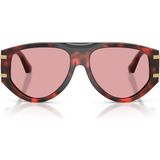 Dolce & Gabbana 0DG 4499 335884 57 Unisex Güneş Gözlüğü - Kırmızı