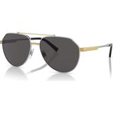Dolce & Gabbana 2288 13187 59-15-145 Erkek Güneş Gözlüğü - Gümüş