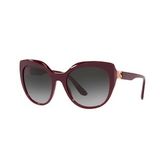 Dolce & Gabbana 4392 3091/8G 56 Bordo Çekik Çerçeve Kadın Güneş Gözlüğü