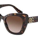 Dolce & Gabbana 4405F 502/13 53 Leopar Kadın Güneş Gözlüğü