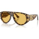 Dolce & Gabbana 4499 333085 57 Unisex Güneş Gözlüğü - Kahverengi