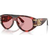 Dolce & Gabbana 4499 335884 57 Unisex Güneş Gözlüğü - Bordo