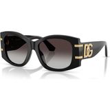 Dolce & Gabbana 4501 501/8G 54-17 Kadın Güneş Gözlüğü - Siyah