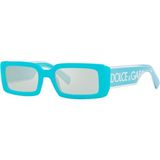 Dolce & Gabbana 6187 334665 53 Unisex Güneş Gözlüğü - Mavi