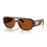 Dolce & Gabbana DG 4482 322273 57 Pilot Kırçıllı Kırmızı Kemik Erkek Güneş Gözlüğü