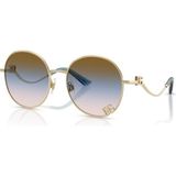 Dolce Gabbana DG2324 488U6 56 Kadın Güneş Gözlüğü - Altın
