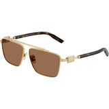 Dolce Gabbana DG2336 0273 59 Erkek Güneş Gözlüğü - Altın