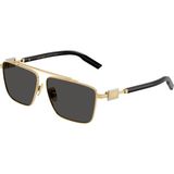 Dolce Gabbana DG2336 0287 59 Erkek Güneş Gözlüğü - Altın
