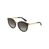 Dolce & Gabbana DG4268 Oval Siyah Kadın Güneş Gözlüğü