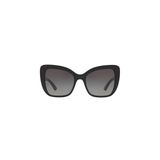 Dolce & Gabbana DG4348 Yuvarlatılmış Kare Siyah Kadın Güneş Gözlüğü
