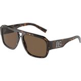 Dolce & Gabbana DG4403 (502/73) 58 Erkek Güneş Gözlüğü - Havana Kahve
