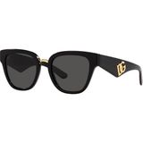 Dolce Gabbana DG4437F 501 87 51 Kadın Güneş Gözlüğü - Siyah