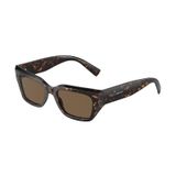 Dolce & Gabbana DG4462 50273 52 Kahverengi Kadın Güneş Gözlüğü
