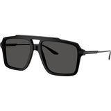 Dolce & Gabbana DG4477 56 | Unisex Güneş Gözlüğü - Mat Siyah