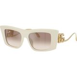 Dolce Gabbana DG4510 331294 51 Kadın Güneş Gözlüğü - Krem
