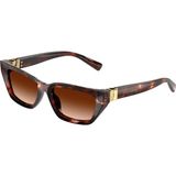 Dolce Gabbana DG4532 322274 53 Kadın Güneş Gözlüğü - Kahverengi
