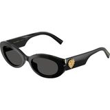 Dolce Gabbana DG4537 50187 53 Kadın Güneş Gözlüğü - Siyah
