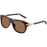 Dolce Gabbana DG4546 50273 56 Erkek Güneş Gözlüğü - Kahverengi