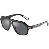 Dolce & Gabbana DG6176 501/81 58 Unisex Güneş Gözlüğü - Siyah