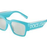 Dolce & Gabbana DG6184 334665 52 Mavi Unisex Güneş Gözlüğü