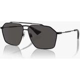 Dolce & Gabbana Dolce Gabbana Dg 2303 01/87 61 - 01 Unisex Güneş Gözlüğü - Siyah