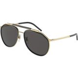Dolce & Gabbana Dolce Gabbana DG2277 02/87 57 Erkek Güneş Gözlüğü - Altın