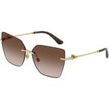Dolce & Gabbana Güneş Gözlüğü - Altın - Açık Kahve