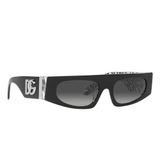Dolce & Gabbana Güneş Gözlüğü DG 4411 33898G Siyah Yeni Grafiti Gri Gra, Siyah Üzerine D&g Grafitti