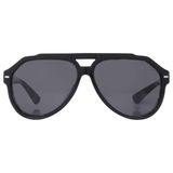 Dolce & Gabbana Güneş Gözlüğü DG 4452 F 340387 Gri Üzerine Siyah Havana Koyu, Gri Üzerine Siyah Havana Koyu Gri, 60/13/145