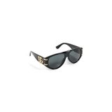 Dolce & Gabbana Kadın Aviator Güneş Gözlüğü, Siyah/Koyu Gri, One Size