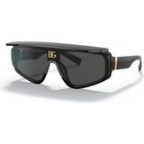 Dolce & Gabbana Kadın Güneş Gözlüğü DG6177 501/87 46 Siyah Kemik Çerçeve ile Modern Stil