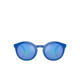 Dolce & Gabbana Kids DX6002 Yuvarlak Mavi Çocuk Güneş Gözlüğü