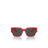Dolce & Gabbana Kids DX6004 Köşeli Kırmızı Unisex Çocuk Güneş Gözlüğü