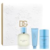 Dolce & Gabbana Light Blue Pour Homme Edt 100 Ml + 75 Ml Deodorant + 50 Ml Shower Gel Erkek Parfüm Seti