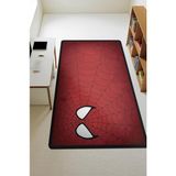 Dolce Mariee Parlak Kadife Kumaş Dijital Baskı Dot Kaymaz Tabanlı Çocuk ve Genç Odası Halısı H1008 - 80 x 200 cm - Renkli